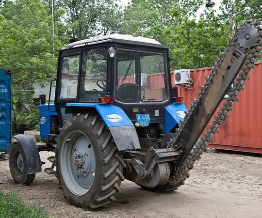Траншеекопатель в аренду в Кемерово и  Кемеровской области